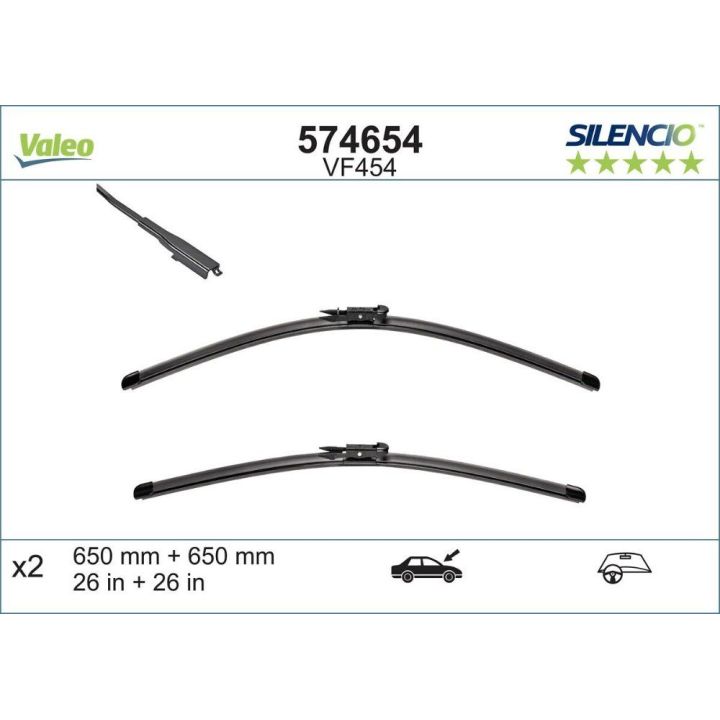 Silecek Süpürgesi Flat Blade Audi Q7 İçin - VALEO 574654