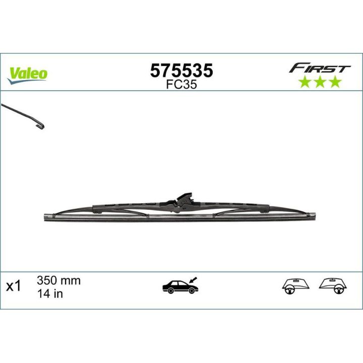 Valeo First Standart Silecek Süpürgesi 350mm - VALEO 575535