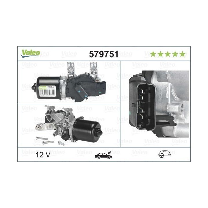 Silecek Motoru Nissan Qashqai İçin (2007-) - VALEO 579751