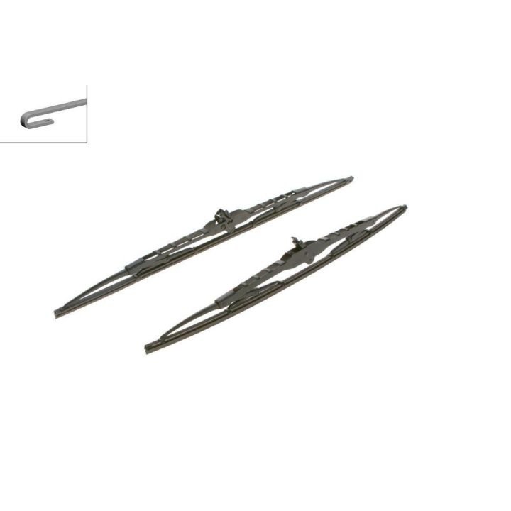 Twin Spoilerli Ön Cam Silecek Takımı 530/475 mm Golf III IV Bora Polo Audi A3 - Bosch 3397001584