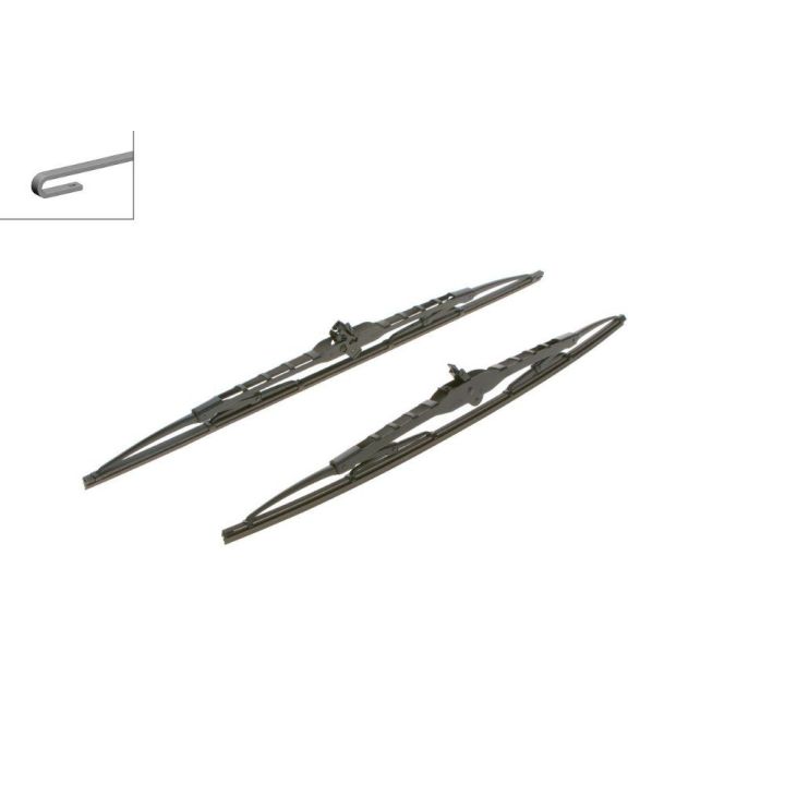 Twin Spoilerli Ön Cam Silecek Takımı 530/475 mm Golf III IV Bora Polo Audi A3 - Bosch 3397001584