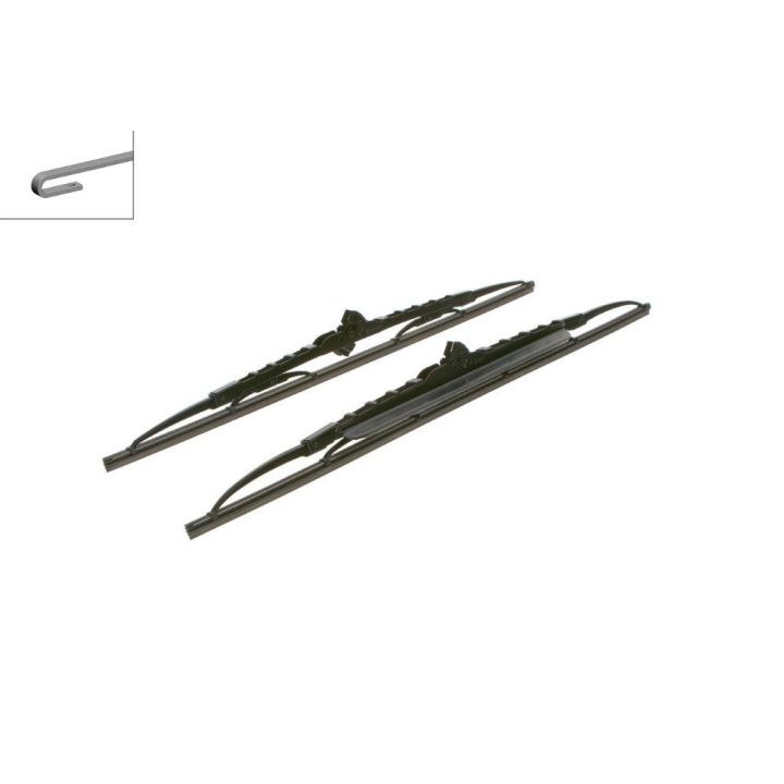 Twin Spoilerli Ön Cam Silecek Takımı 530/475 mm Alfa Romeo Audi A3 Primera - Bosch 3397118406