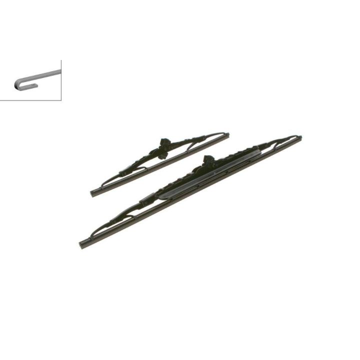 Twin Rüzgarlıklı Silecek Seti 575/360 MM Nissan Note Juke II Spark Mazda Modeller İçin - Bosch 3397010404