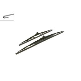 Twin Rüzgarlıklı Silecek Seti 600/450 MM Chevrolet Cruze Tüm Modeller İçin (2009-) - Bosch 3397010291