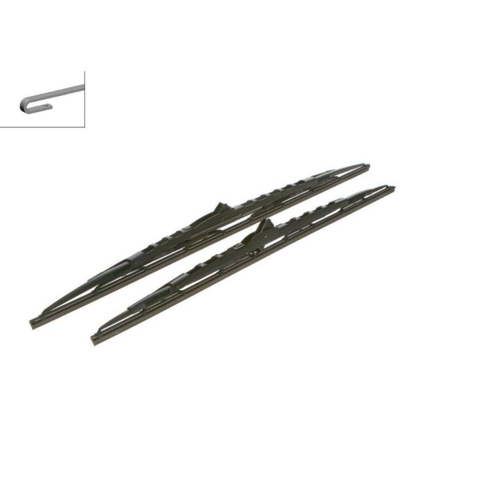 Ön Cam Silecek Takımı Twin Spoiler 650/600 MM Mercedes A Serisi 168 Kasa Vaneo 414 Kasa İçin (1997-) - Bosch 3397118327