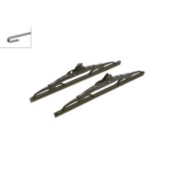 Twin Silecek Seti 280/280 MM Renault 4 Mini Beetle İçin (1965-2000) - BOSCH 3397118801
