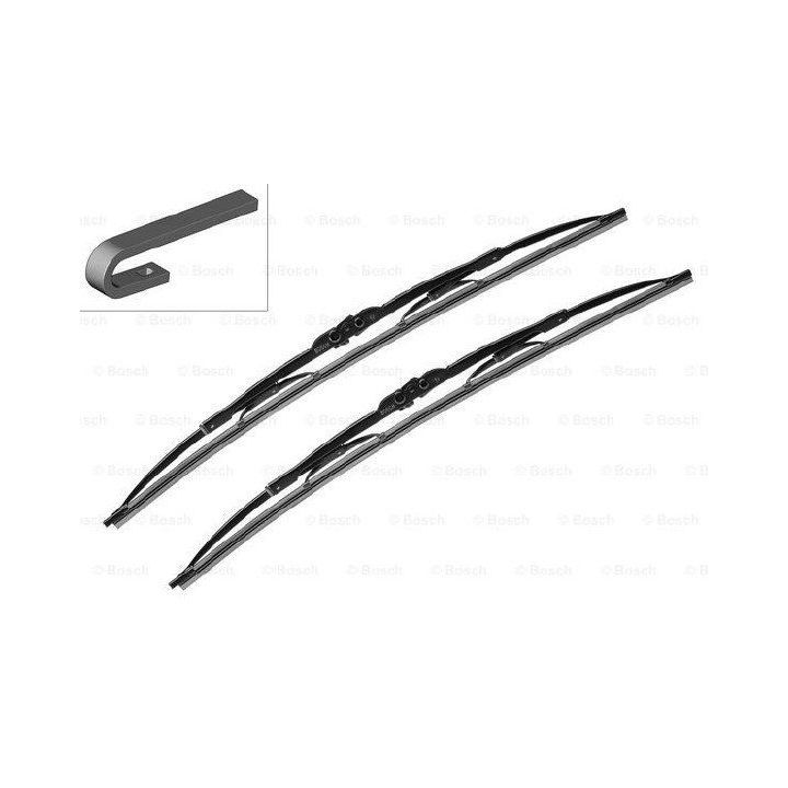 Twin Silecek Seti 530/380 MM Toyota Yaris Honda Jazz Matiz Fox İçin (1998-2008) - BOSCH 3397010271