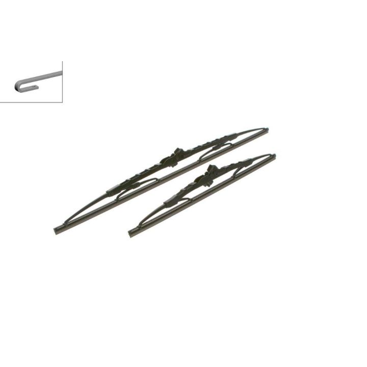Twin Silecek Seti 530/380 MM Toyota Yaris Honda Jazz Matiz Fox İçin (1998-2008) - BOSCH 3397010271