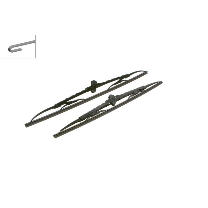 Twin Silecek Seti 530/475 MM VW Bora Golf IV Polo Honda Civic Seat Leon İçin (1994-2007) - BOSCH 3397118405