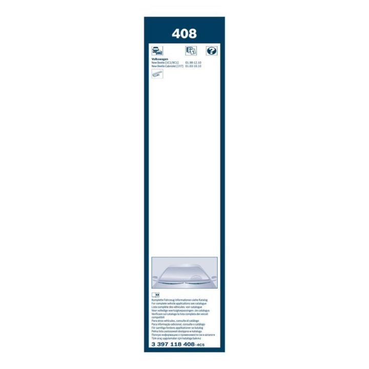 Twin Silecek Seti 530/530 MM Volkswagen New Beetle İçin (1998-2010) - BOSCH 3397118408