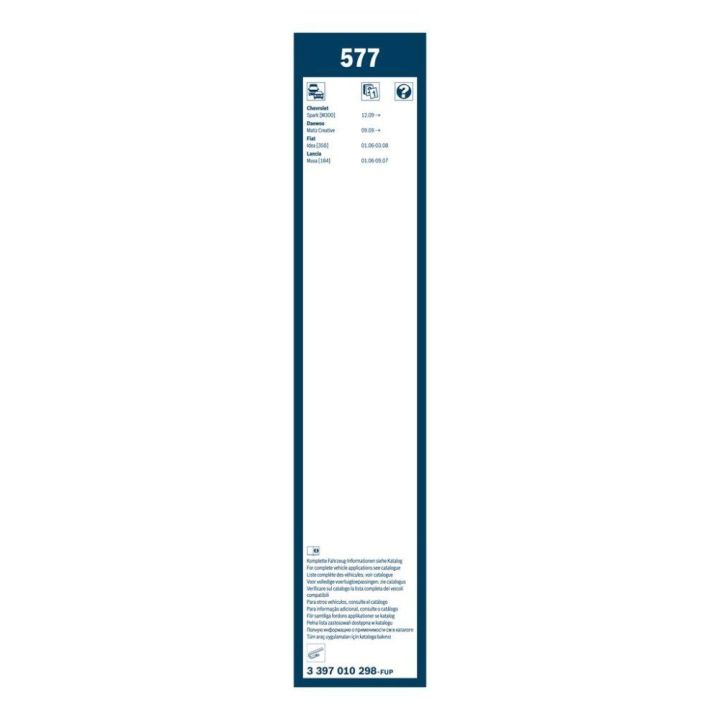 Twin Silecek Seti Idea Spark Musa İçin 575/380 MM (2004-) - BOSCH 3397010298