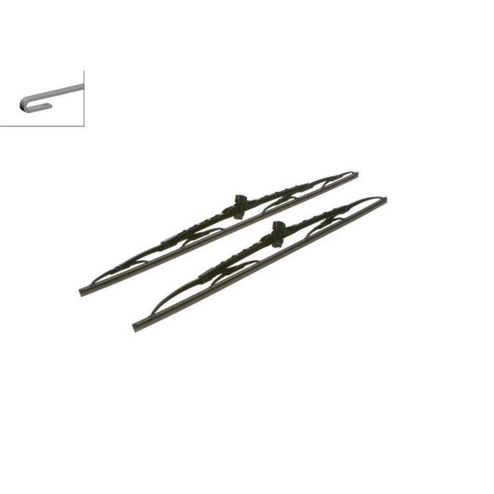 Twin Silecek Seti Opel Zafira Meriva İçin 600/550 MM (1999-) - BOSCH 3397118307