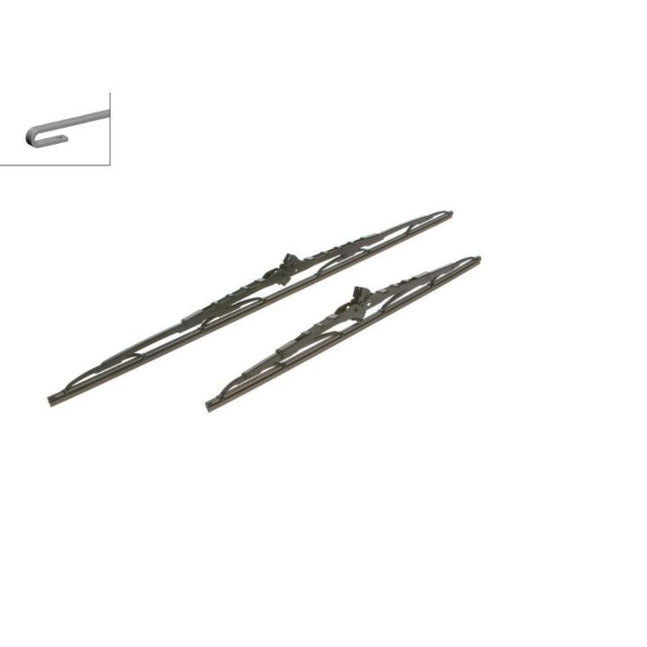 Twin Silecek Seti Almera Tino Lancer Forfour İçin 650/450 MM (2000-) - BOSCH 3397001803