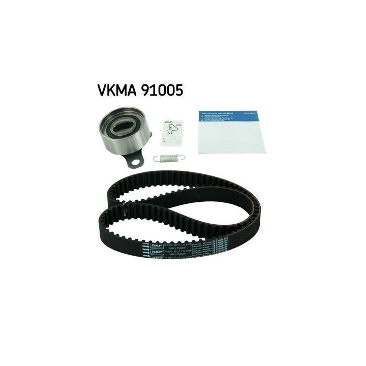 Triger Kayış Seti 117 Diş Toyota Avensis Corolla 1.6 I 4AFE Motorlar İçin (1991-2000) - SKF VKMA91005