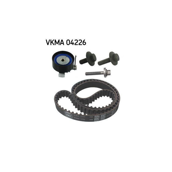 Triger Kayış Seti 117 Diş Ford B-Max C-Max Fiesta V-VI Focus II-III Mondeo IV 1.6 Zetec-S (2005-) - SKF VKMA04226