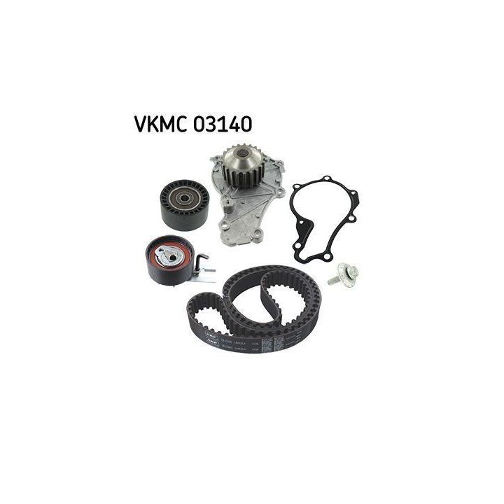 Triger Kayış Seti Ve Su Pompası Ford Fiesta PSA 1.4 HDI/TDCI Mazda 2 Toyota Aygo - SKF VKMC03140