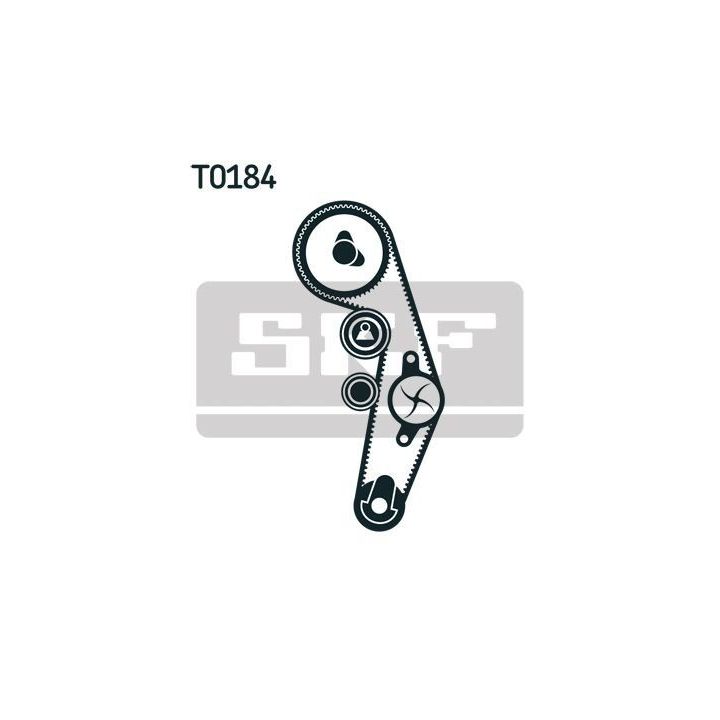 Triger Kayışı Seti Ve Su Pompası Ford Galaxy VW Passat Golf IV Caddy III Audi A3 A4 A6 (2004-2008) - SKF VKMC01250-1