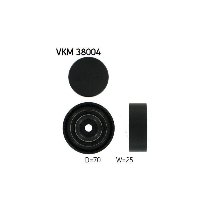 Gergi Yönlendirici Kasnak BMW 3 5 7 X3 X5 Skoda (1990-2010) - SKF VKM38004