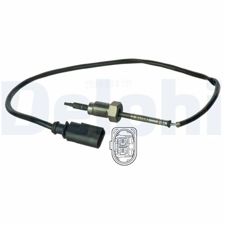Egzoz Sıcaklık Sensörü 2 Kutuplu Crafter Transporter V (2010-) - Delphi TS30038