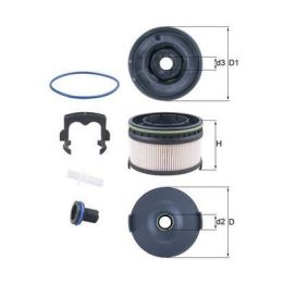 Yakıt Filtresi Mercedes OM654 W205 W213 W222 W223 V167 C253 W447 B907 B910 İçin - MAHLE KX568KIT