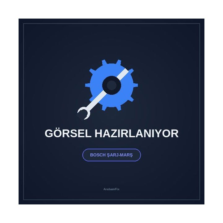 Alternatör Kömür Fırça Seti Tüm Araçlar İçin - BOSCH 1986AE0192