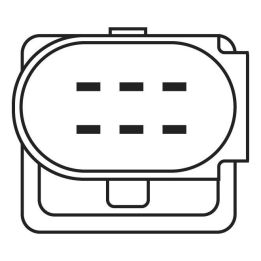 Oksijen Lambda Sensörü (5 Kutuplu 750mm) Audi A3 A4 A6 TT Seat Leon Toledo İçin (1999-2009) - BOSCH 0258007353