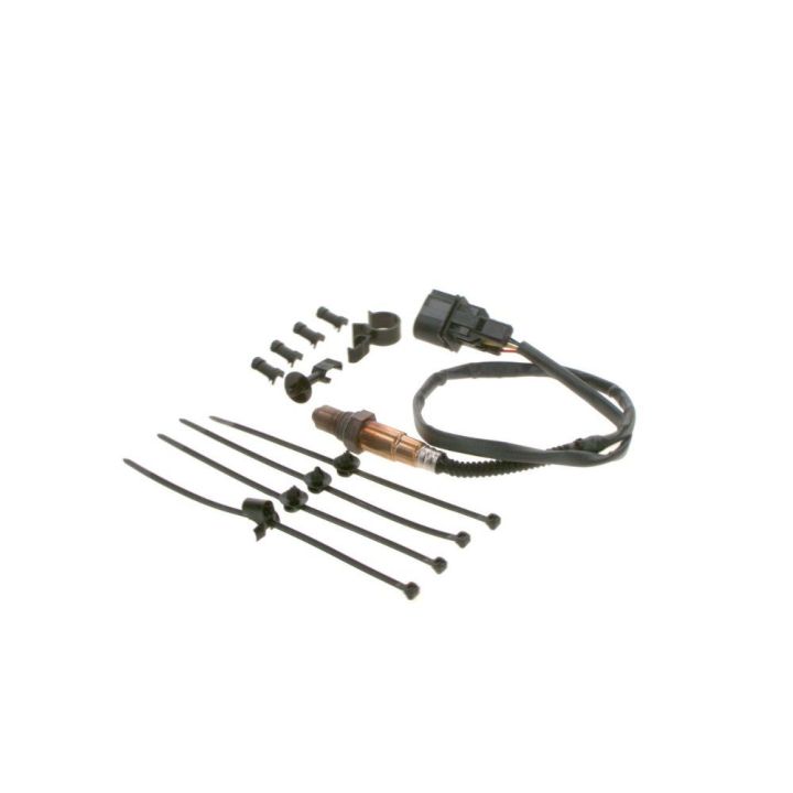 Oksijen Lambda Sensörü (5 Kutuplu 750mm) Audi A3 A4 A6 TT Seat Leon Toledo İçin (1999-2009) - BOSCH 0258007353
