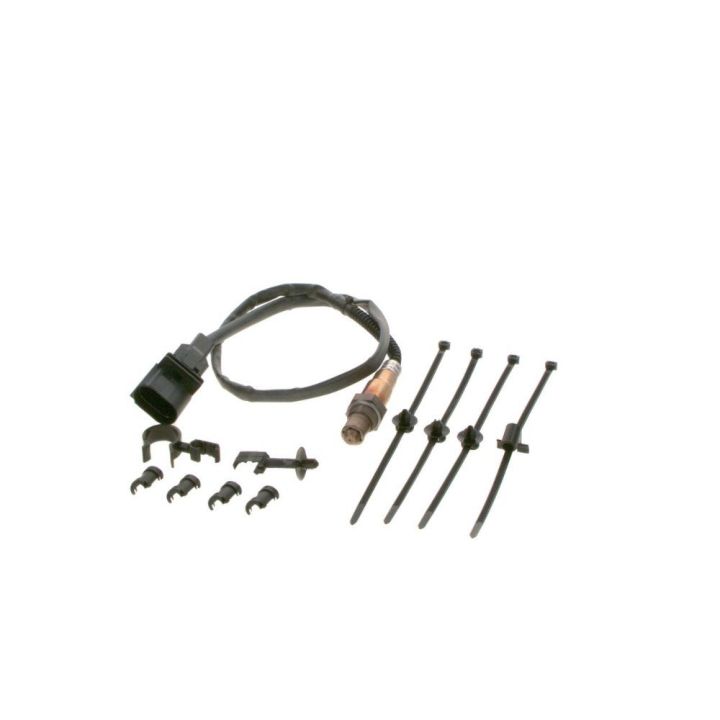 Oksijen Lambda Sensörü (5 Kutuplu 750mm) Audi A3 A4 A6 TT Seat Leon Toledo İçin (1999-2009) - BOSCH 0258007353