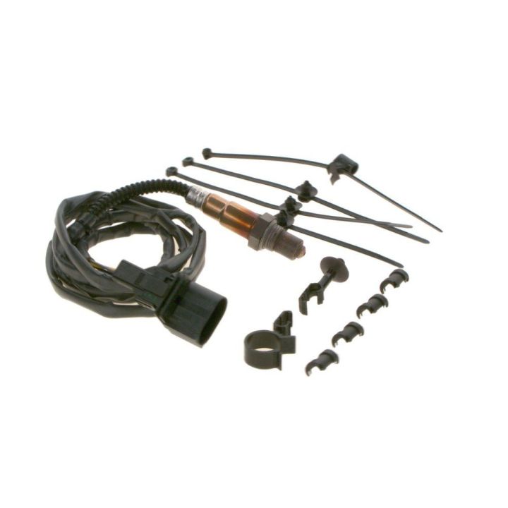 Oksijen Lambda Sensörü AQN (5 Kutuplu 1720mm) VW Bora Beetle Golf V Audi A8 Q7 İçin (2000-) - BOSCH 0258007361
