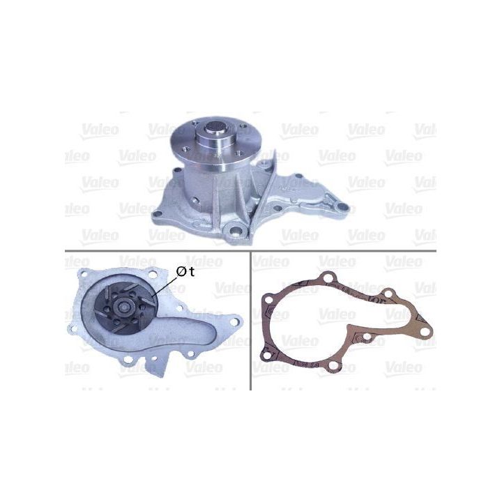 Su Pompası Toyota Corolla 1.6 16V İçin (1997-2000) - VALEO 506652