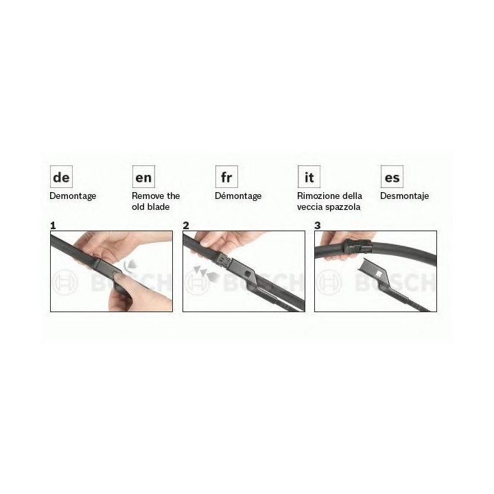 Ön Cam Silecek Takımı VW Polo 9N3 İçin 530/475MM (2005-) - BOSCH 3397118974