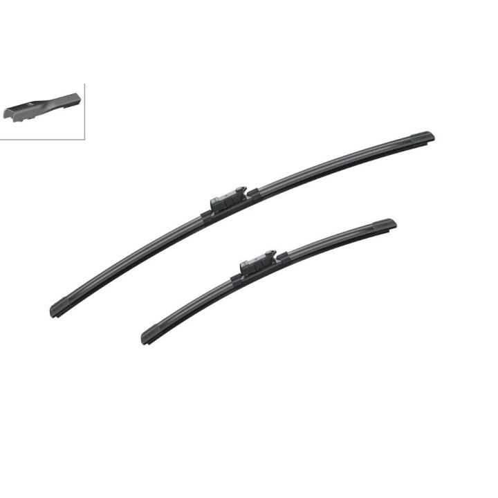 Ön Silecek Süpürgesi Aerotwin Muz Tipi Takım 600-400mm Polo Toledo Rapid Audi A1 BM (2010-) - Bosch 3397007555