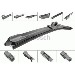 Muz Tipi Tek Silecek Süpürgesi Aerotwin Plus 450MM 4 Adaptör İle Çeşitli Araçlara Uyumlu - BOSCH 3397006945