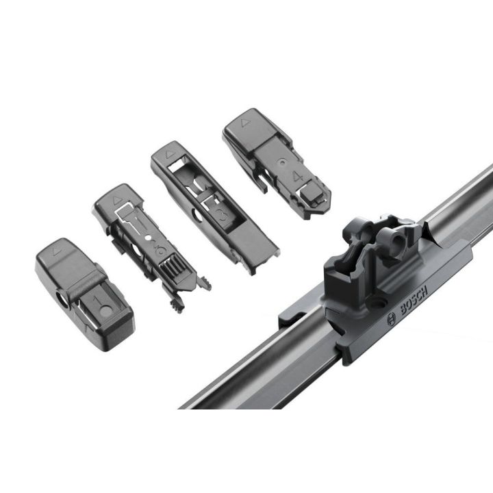Silecek Süpürgesi Aerotwin Plus 600 MM Tekli Tüm Modeller İçin 4 Adaptörlü Muz Tipi - BOSCH 3397006951