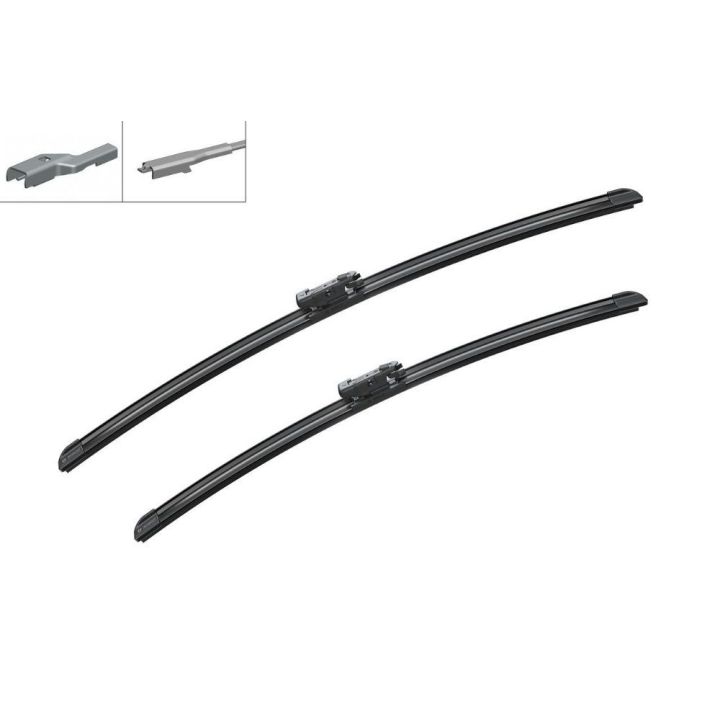 Silecek Süpürgesi AeroTwin Ön 600-550MM Takım Evoque Tiguan Volvo S60 V70 XC90 - BOSCH 3397118966