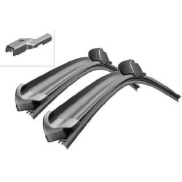 Silecek Süpürgesi AeroTwin Ön 600-530MM Takım VW Tiguan Range Rover Evoque İçin (2007-) - BOSCH 3397007430