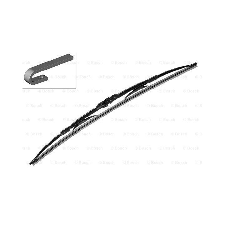 Arka Cam Silecek Süpürgesi Twin 340 Mm Ford Escort Focus Mondeo VW Golf IV İçin (1995-2005) - Bosch 3397004755