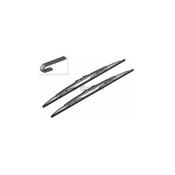Ön Cam Silecek Süpürgesi Takım Eco (475/475 mm) Vectra Fiesta Lanos Civic CRX Prelude İçin (1987-) - Bosch 3397005160