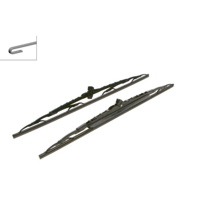 TWİN RÜZGARLIKLI SİLECEK SETİ - [575/575 MM] 575S 9-3 1.9 TİD 200409 - 201009; 9-3 1.9 TİD KOMBİ 200503 - 201009; 9-5 2.0T KOMBİ