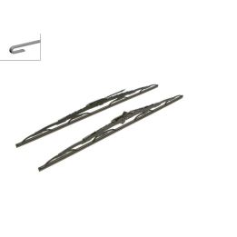 Aerotwin Silecek Süpürgesi Su Fıskiyeli 600/600 MM Renault Master Opel Movano Nissan Interstar İçin - BOSCH 3397118309