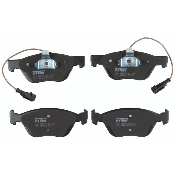 TRW Disk Balata Ön Fişli Alfa Romeo 156 1.6 1.8 1.9 2.4 T.spark 97-05 2.5 V6 24V 97-05 S.wagon 20-06 Gtv Tspark Turbo vb 95-05