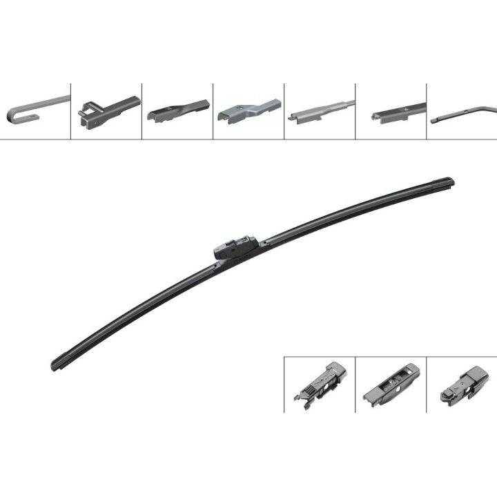 Silecek Süpürgesi Aeroeco Ön 650mm Tekli Üniversal 4 Aparatlı - BOSCH 3397015583