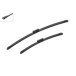 Silecek Süpürgesi Seti Aerotwin Ön 600-425mm Üniversal - BOSCH 3397014744