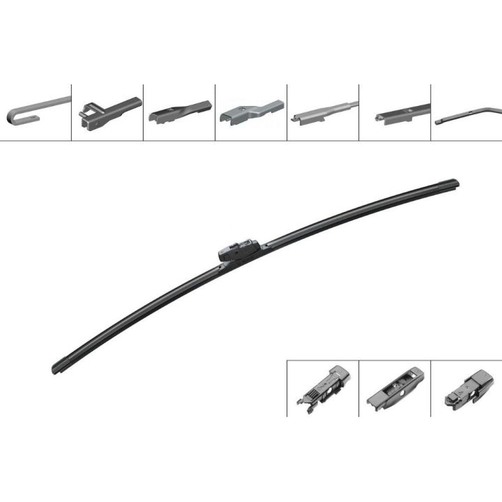 Ön Aeroeco Flatwiper Silecek Süpürgesi 700MM Tek Muz Tipi 4 Aparatlı AE70 - BOSCH 3397015584