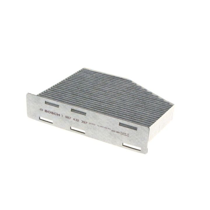 Aktif Karbonlu Polen Kabin Filtresi Audi Seat Skoda VW Modelleri İçin - BOSCH 1987432397