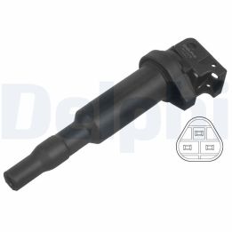 Ateşleme Bobini - Bmw / Citroen / Peugeot Bmw / Citroen / Peugeot 125i, 130i, 323i, 325i + - GN10475-12B1 Delphi