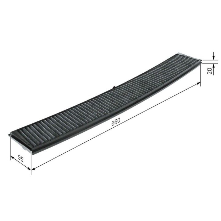 Aktif Karbonlu Polen Filtresi BMW 320 D İçin (2001-2005) - Bosch 1987432336