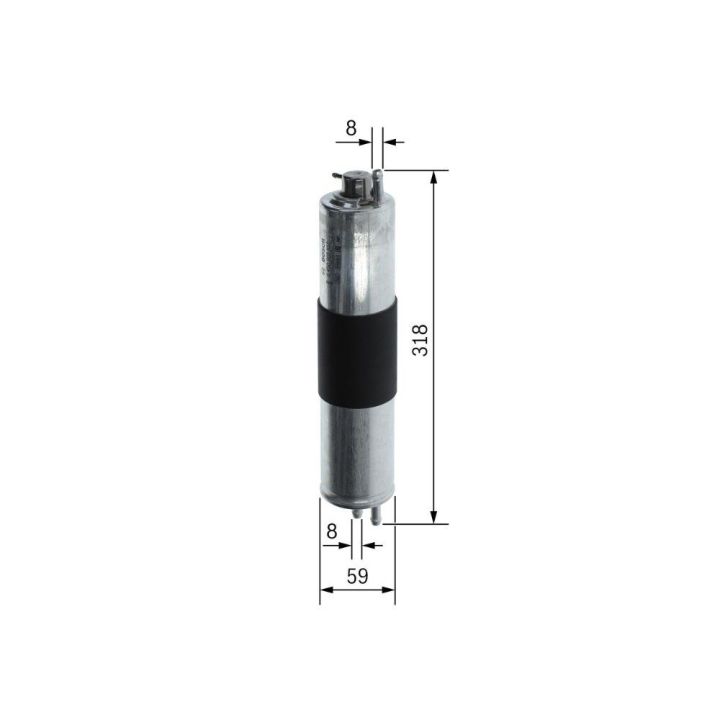 Yakıt Filtresi BMW 3 Serisi E46 M52 M54 Motorlar İçin (1998-2006) - BOSCH 0450905952