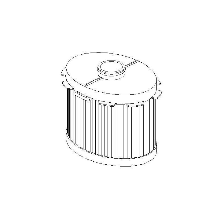 Mazot Yakıt Filtresi Citroen Fiat Peugeot 1.9 Motorlar İçin Oval Tip (1998-) - Bosch 1457431703