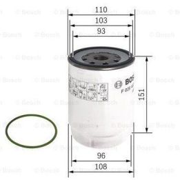 Yakıt Filtresi Dizel John Deere Kamaz 4311 4325 4326 4410 4514 4911 5320 5321 5322 5360 5411 5511 - BOSCH F026402039